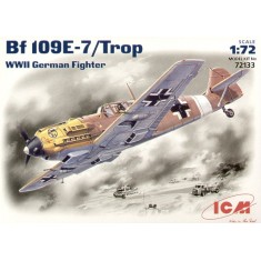 1/72 WWII German Fighter Messerschmitt Bf 109E-7/Bf 109E-7 Tropical Version