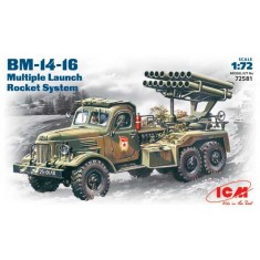1/72 Multiple Launch Rocket System BM-14-16 on ZiL-157 Base