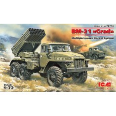 1/72 Multiple Launch Rocket System BM-21 "Grad" 