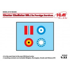 Decals for 1/32 Gloster Gladiator Mk.I/II in Foreign Services