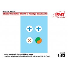 Decals for 1/32 Gloster Gladiator Mk.I/II in Foreign Services #2