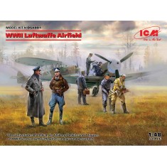 1/48 WWII Luftwaffe Airfield - Bf109F-4, Hs126 B-1 & 7 Figures