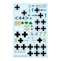 Decals for 1/48 Messerschmitt Bf 109F