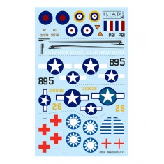 Decals for 1/48 Beechcraft Model 17 Staggerwing