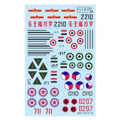 Decals for 1/48 Mikoyan-Gurevich MiG-21F-13s