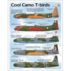 1/48 Cool Camo T-Birds Decal for T-33/A, T-22A, CT-133