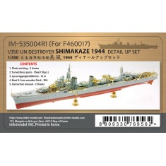 1/350 IJN Destroyer Shimakaze Detail-up Sets for Fujimi kit #460017