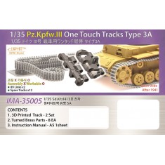 1/35 Pz.Kpfw.III One Touch Tracks Type 3A