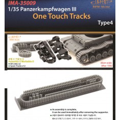 1/35 Pz.Kpfw.III One Touch Tracks Late Type 4