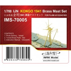 1/700 IJN Kongo 1941 Brass Mast Set for Fujimi kit 431222/421803