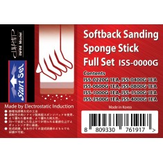 Softback Sanding Sponge Stick Start Set #220, 400, 600, 800, 1000, 1500, 2500 & 4000