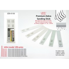 Premium Zebra Sanding Stick (Sankyo) #150 (2pcs)
