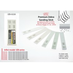 Premium Zebra Sanding Stick (Sankyo) #220 (2pcs)