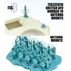 1/35 British AFV Number 19 Antenna Set for Churchills/Comets/Cromwells, more