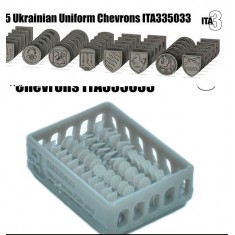 1/35 Ukrainian Figure Patches Uniform Chevrons