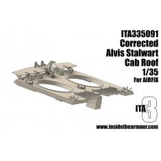 1/35 Alvis Stalwart Corrected Cab Roof for Airfix kit