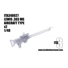 1/48 Lewis Gun, Aircraft Type (2pcs)