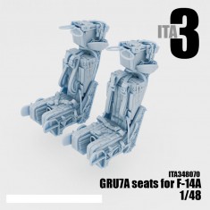 1/48 GRU-7A Seat for F-14 A (2pcs)