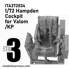 1/72 Hampden Cockpit for Valom/ Kovozavody Prostejov kits