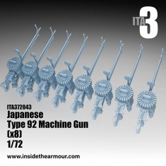 1/72 8x IJN/IJA Flexible Mount Type 92 MG