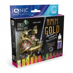 Acrylic Paints set - Smart Colors #NMM Gold Arnau Lazaro (10x 20ml, 2x 17ml)