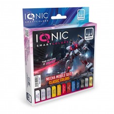 Acrylic Paints set - Smart Colors #Mecha Mobile Suit - Classic (12x 20ml)