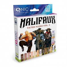 Acrylic Paints set - Smart Colors #Malifaux Fated Flesh Vol. 1 (12x 20ml)