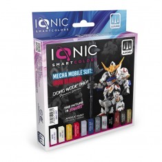 Mecha Mobile Suit: Iron Blood by Dong Wook Shin (10x 20ml acrylic colours, 2x 15ml washes)