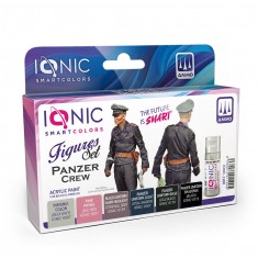 Acrylic Paints - Smart Colors #WWII Panzer Crew Black Uniform Set (6x 20ml)