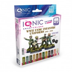 Acrylic Paints - Smart Colors #WWII USMC Infantry Uniforms 1942-1945 (12x 20ml)