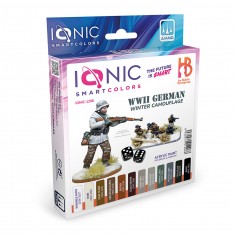 Acrylic Paints - Smart Colors #WWII German Winter Camouflage (12x 20ml)