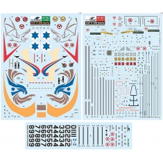 1/32 IAF F-16I Sufa Decals for Academy kits 