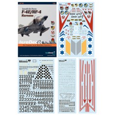 1/32 F-4E/RF-4 Kurnass Marking & Numbers Decals 