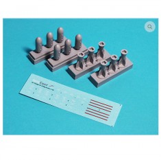 1/48 IAF Vintage 250kg GP Bombs (6 bombs, decals & instructions)