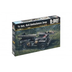 1/35 WWII US 1/4 ton 4x4 Ambulance Jeep