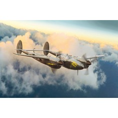 1/72 Lockheed P-38J Lightning Twin-engine Heavy Fighter