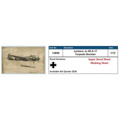 1/72 Junkers Ju 88A-17 Torpedo Bomber