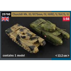 1/56 Churchill Mk. III/III75mm/IV/AVRE/V/NA75/6