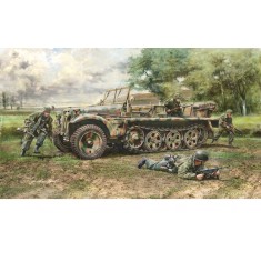 1/35 SdKfz 10 Demag D7 with German Paratroopers