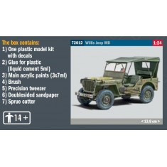 1/24 Willis Jeep MB