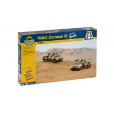 1/72 WWII British M4A2 Sherman III - Fast Assembly (2 sets)