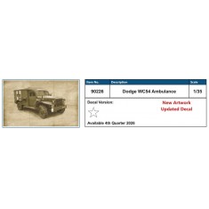 1/35 Dodge WC54 Military Ambulance