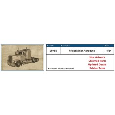 1/24 Freightliner Aerodyne Conventional Truck