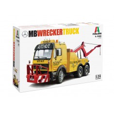 1/24 Mercedes-Benz Wrecker Truck Tractor with Semitrailer