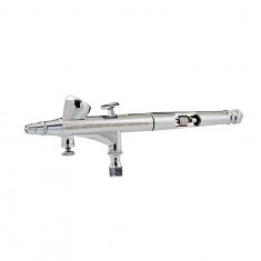 Dual-Action Gravity Feed Cup Airbrush w/Air Adjusting Valve (nozzle: 0.2mm)