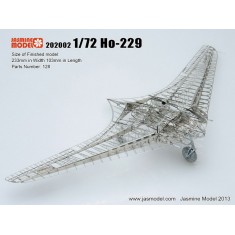 1/72 Horten Ho 229 Full Structure PE Detail Model