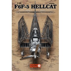 1/48 Grumman F6F-5 Hellcat Full Structure PE Detail Model