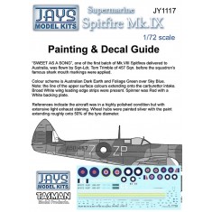 1/72 Spitfire Mk.IX Decal - RAF, RAAF, ''Sweet as a Song''