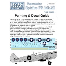 1/72 Spitfire PR Mk.XI Decal - Royal AF and USAAF