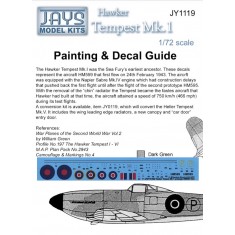 1/72 Tempest Mk.1 Prototype Decal